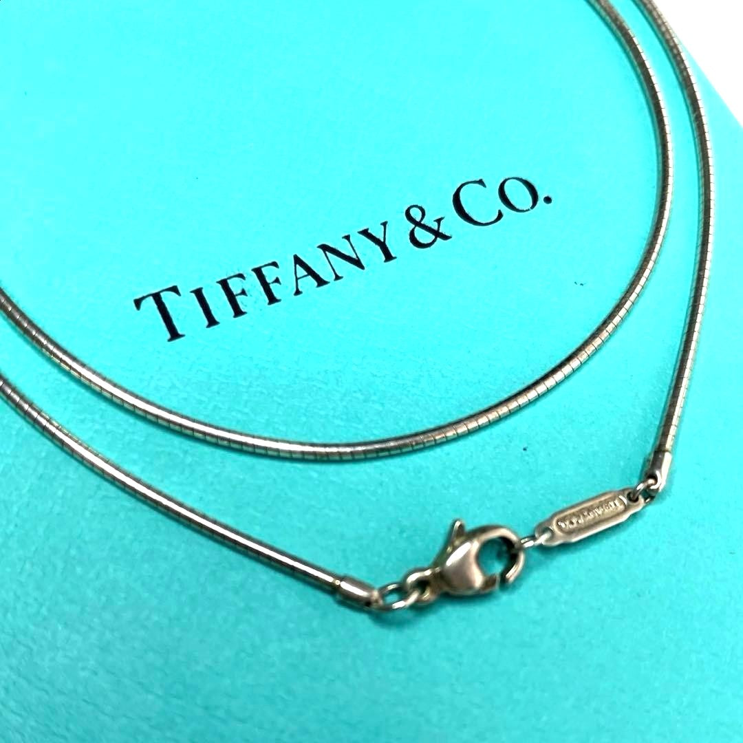 Tiffany & Co Sterling Silver 925 Omega Chain 40cm 15.7in