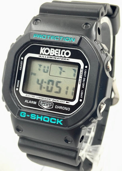 Casio G-Shock DW-5600VT Kobelco Collab Digital Watch Black Quartz Authentic