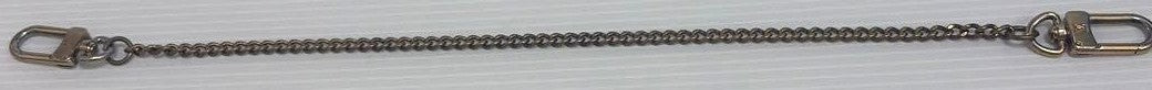 Louis Vuitton Wallet Chain Strap Gold Tone Metal Clasp 32cm 12.6in Auth Used