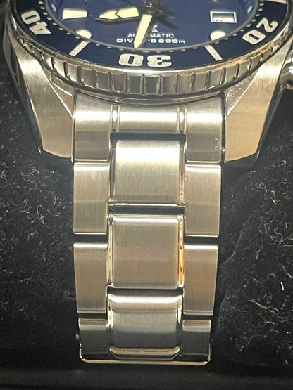 Seiko Prospex SBDC033 Sumo Diver Scuba Blue 200m Automatic Watch 44mm Japan Used