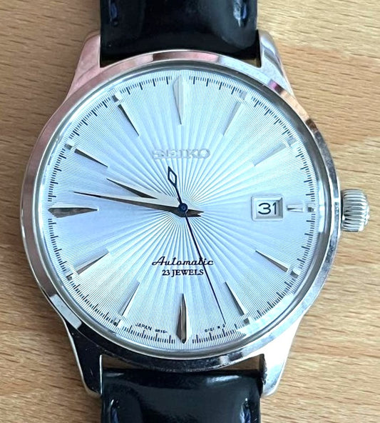 SEIKO Presage Cocktail Time SARB065 Automatic Watch Ice Blue Dial Japan 38mm