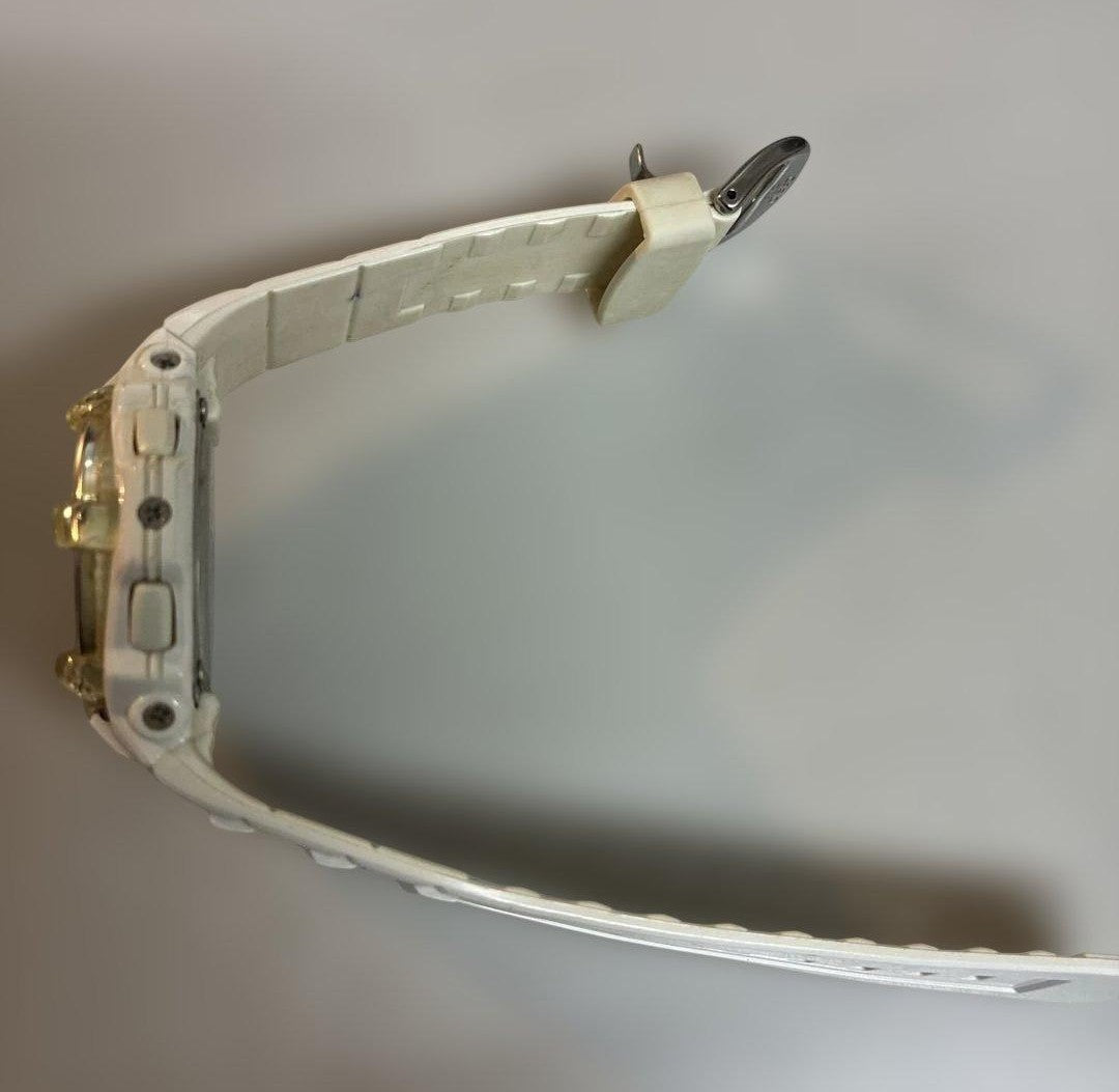 CASIO Baby-G BGR-3003 Tough Solar Multiband 6 Digital Watch White Resin Ladies