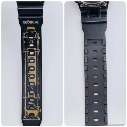 CASIO G-SHOCK DW-5600VT Georgia Japan Craftsman Limited Collab Watch Black Gold