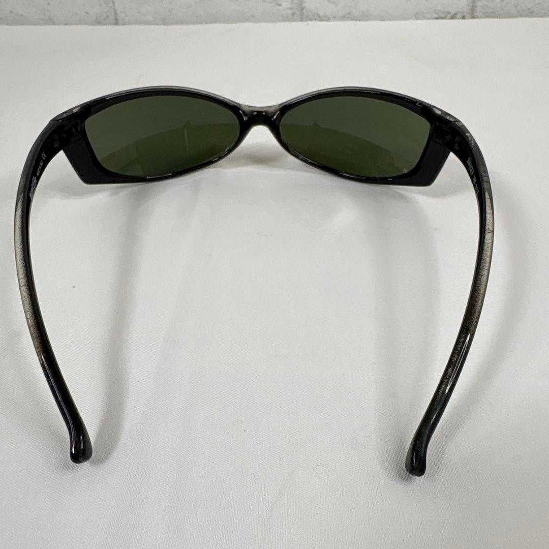 Arnette Swinger 250-9115 Sunglasses Black Marble Frame Green Lens Made in Italy