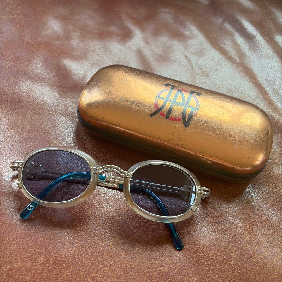 Jean Paul Gaultier 58-5201 Vintage Sunglasses Steampunk Euphoria Maddy Japan