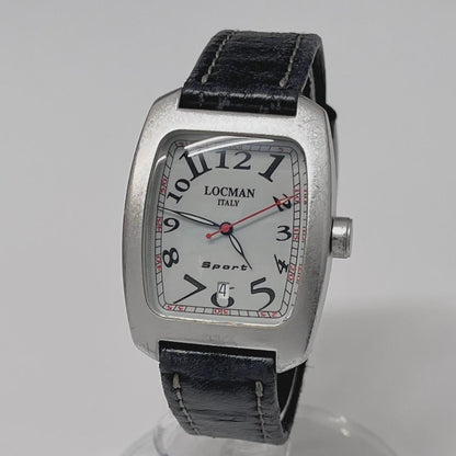 LOCMAN Sport Tonneau  REF 488 Aluminium Case Quartz Date Watch Women Working