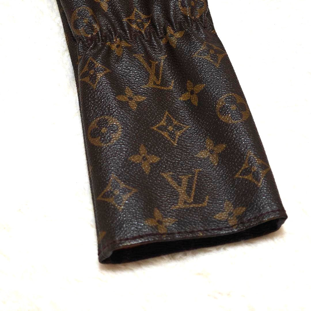 Louis Vuitton Monogram Golf Club Head Cover No.4 Iron Brown Authentic 9.6in