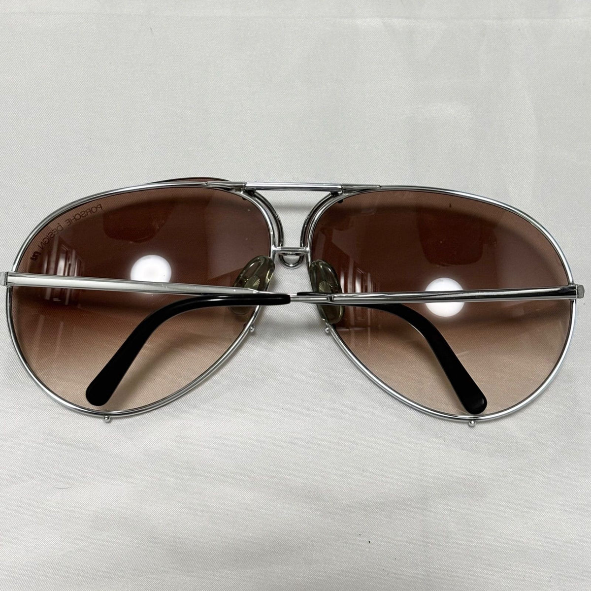 Porsche Design by Carrera 5621 Sunglasses Teardrop Brown Vintage Austria w/Case