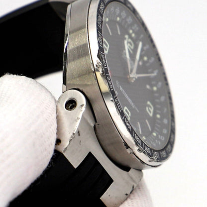 Oris Williams F1 Team 7585 Automatic Black Dial SS Men Watch Swiss Made Used
