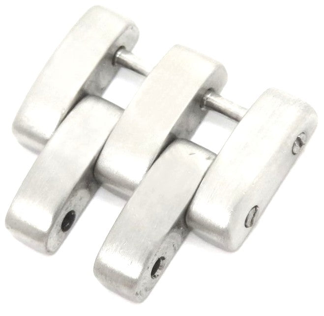 Cartier Panthere MM Bracelet Link SS Silver Stainless 15mm 5-Row Genuine Used