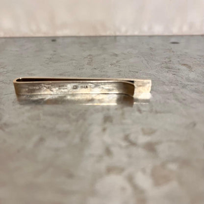 Georg Jensen # 84A Sterling Silver 925 Tie Bar Clip 5.9 cm 2.3" Denmark Used