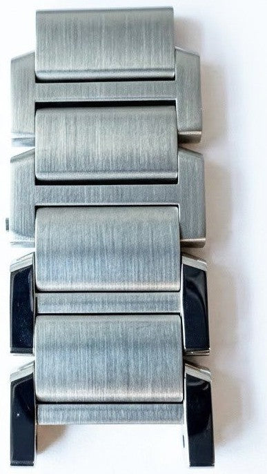 Cartier Tank Francaise Bracelet Links x4 Steel 17.6mm Band Spare Links Genuine