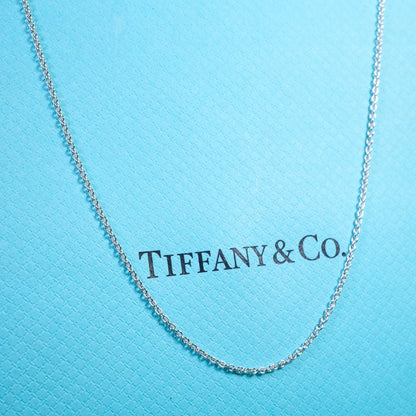 Tiffany & Co Sterling Silver 925 Cable Chain Necklace 80cm 31.5in