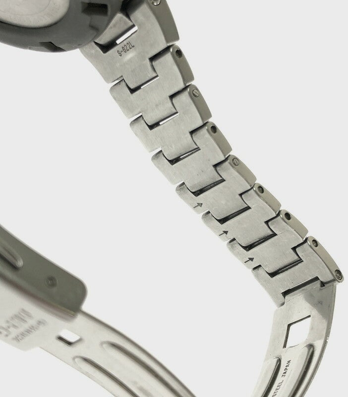 Casio G-Shock MR-G MRG-120-1A Analog Quartz Watch Silver Stainless Steel 37mm