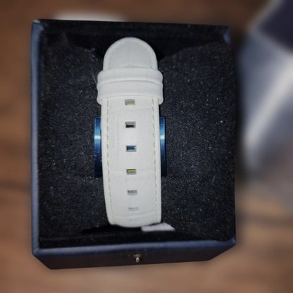Angel Clover GR39S-CYG Saint Seiya Cygnus Hyoga GMT Watch Blue 39mm New Box