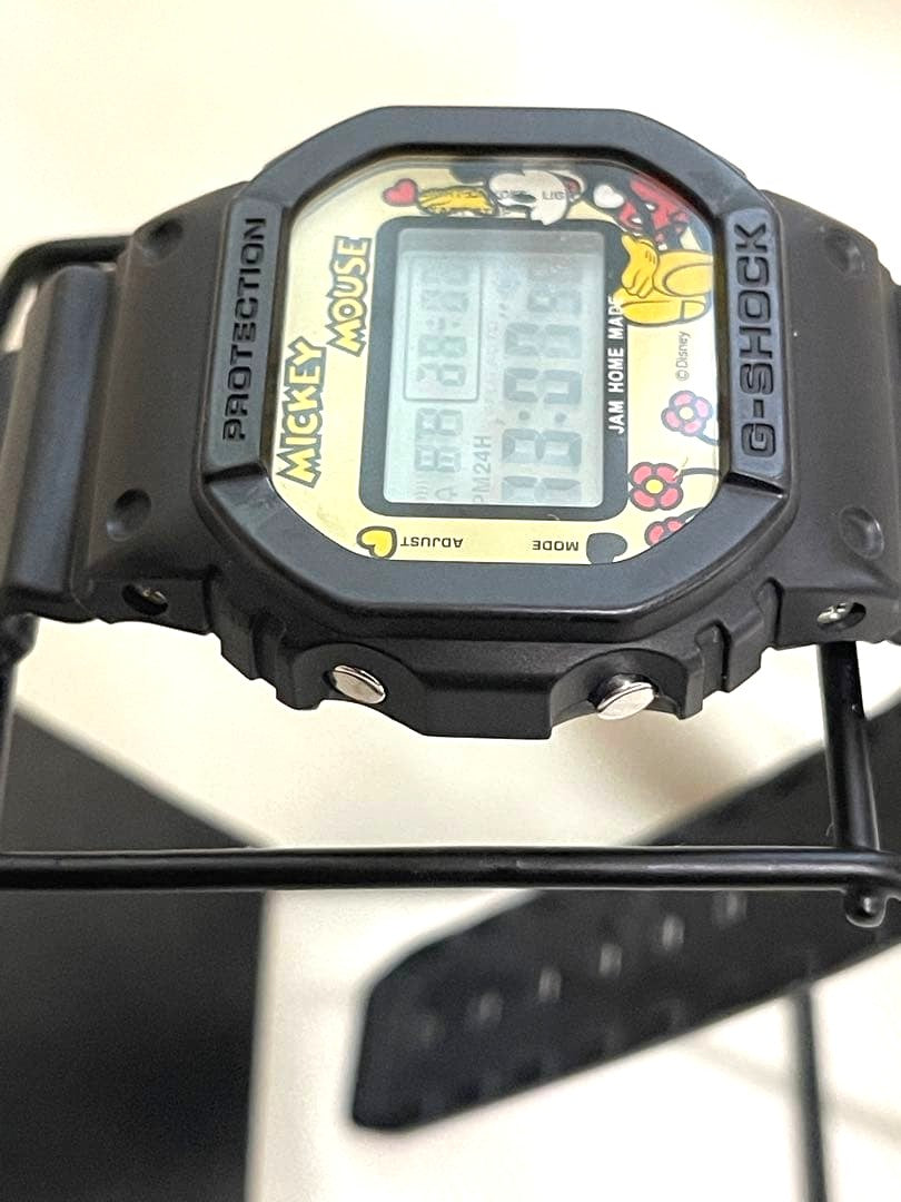 CASIO G-SHOCK DW-5600VT Mickey Mouse JAM HOME MADE Collab Black Digital Watch