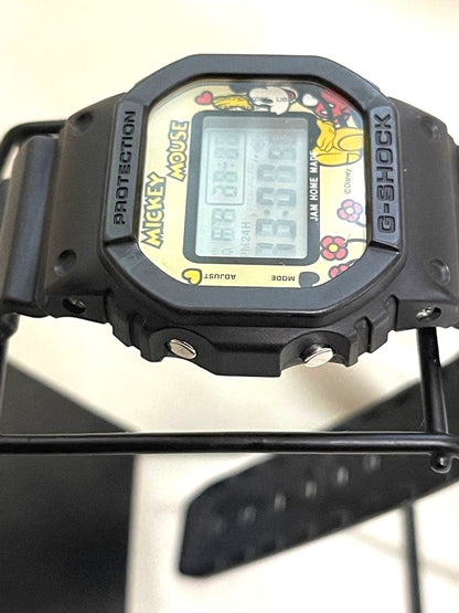 CASIO G-SHOCK DW-5600VT Mickey Mouse JAM HOME MADE Collab Black Digital Watch