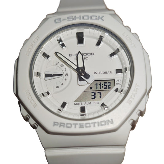 CASIO G-SHOCK GMA-S2100-7AJF Mens Watch White Resin Analog Digital Casing