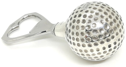 Hermes Paris Golf Ball Bottle Opener Silver Stainless Steel 9.5cm 3.7in France