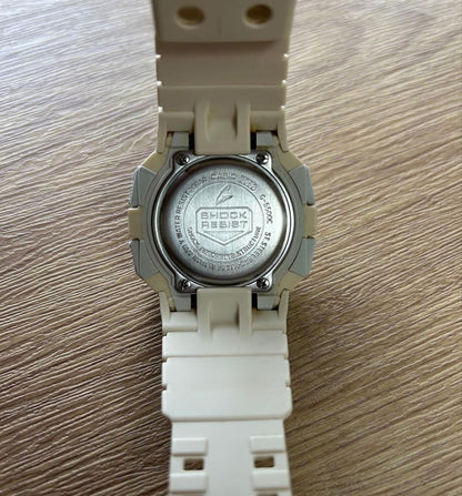 CASIO G-SHOCK GW-5510 Multiband6 Radio Solar Watch White Square Case Chronograph