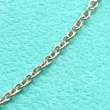 Tiffany & Co. Elsa Peretti Necklace Chain 42cm 16.5in Sterling Silver 925