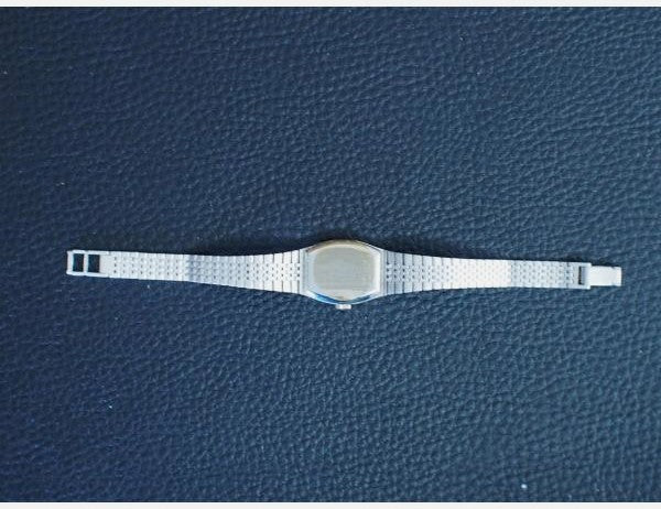 TISSOT Stylist Vintage Hand-Winding Bracelet Watch Silver SS Ladies Swiss Made