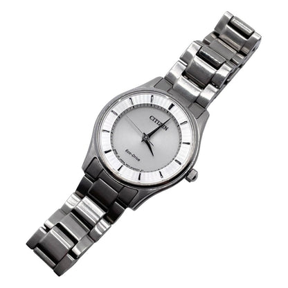CITIZEN Eco-Drive EM0400-51A Womens Watch Silver Dial Stainless Steel 28mm