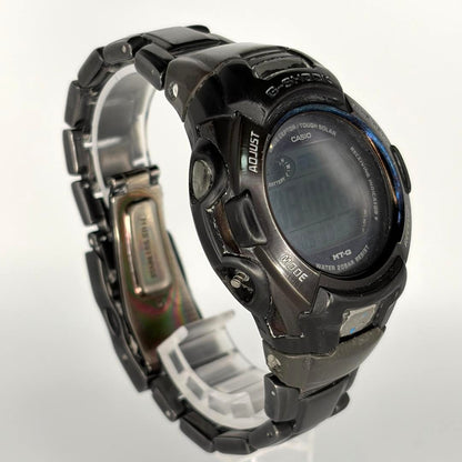 CASIO G-SHOCK MTG-910DJ The G Mens Watch Silver Black Wave Ceptor Solar 45mm