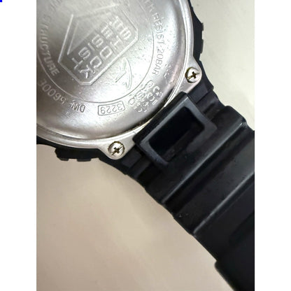 CASIO G-SHOCK DW-5600E Digital Mens Watch Black Resin Case Box Great Condition