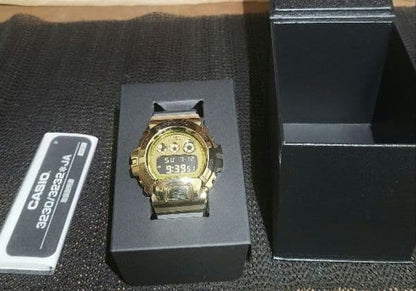 CASIO G-SHOCK GM-6900G Digital Watch Gold Case Metal Covered Mens Box Included