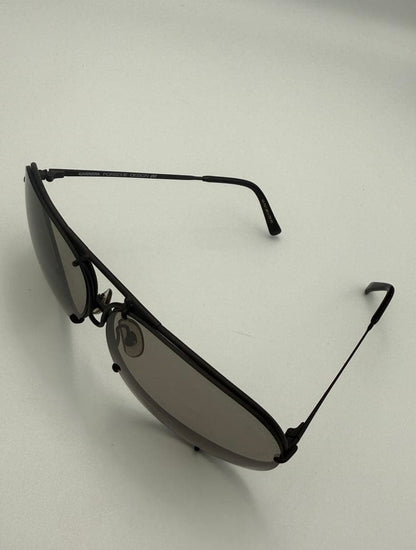 Carrera Porsche Design 5621 Vintage Aviator Sunglasses Black Metal Made Austria