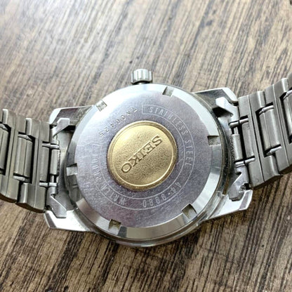 King Seiko 44-9990 25 Jewels Manual Wind Mens Silver Dial SS Vintage Watch Used