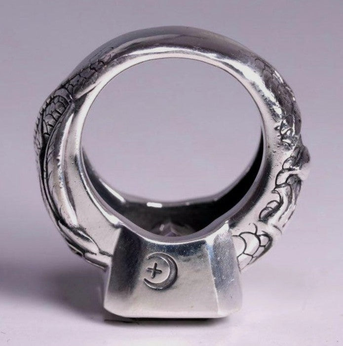 Bloody Mary Universe Ring Black Rutile Quartz Silver 925 US6.5-7 EUR53 Used