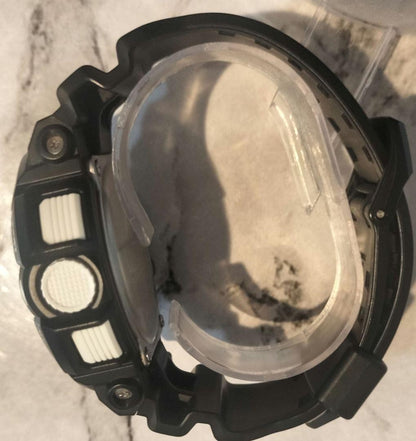 CASIO G-SHOCK GA-400 Mens Analog Digital Watch Black White Resin 51mm