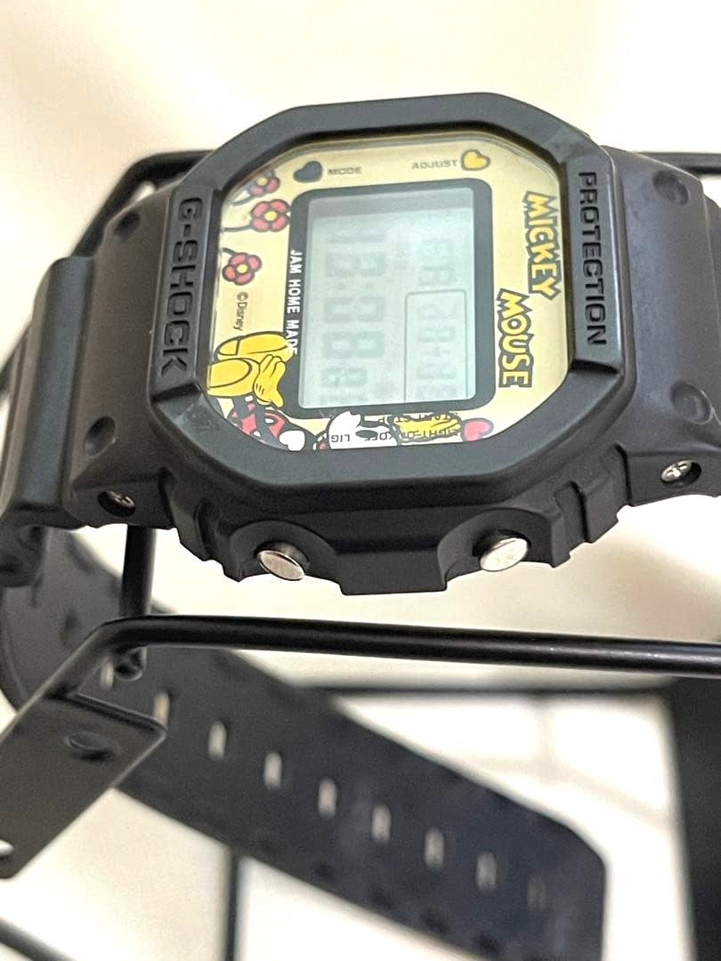 CASIO G-SHOCK DW-5600VT Mickey Mouse JAM HOME MADE Collab Black Digital Watch