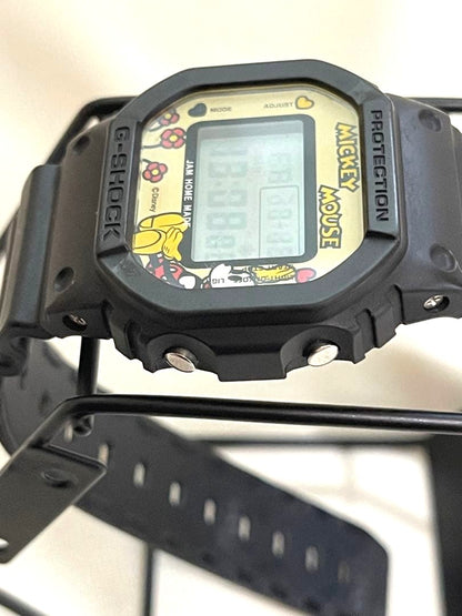 CASIO G-SHOCK DW-5600VT Mickey Mouse JAM HOME MADE Collab Black Digital Watch