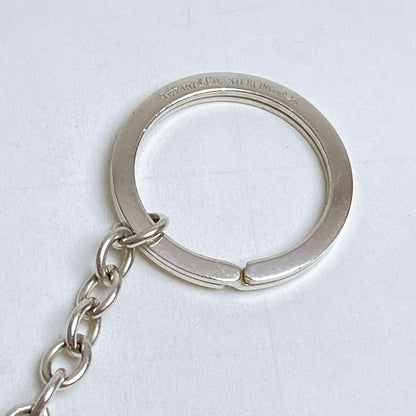 Vintage Tiffany & Co. Sterling Silver 925 Cell Phone Key Chain Key Ring 9.8cm
