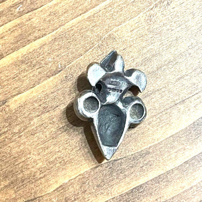 Crazy Pig Designs Fleur de Lis Pendant Top Sterling Silver 925 Model 625 London