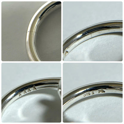 Georg Jensen Infinity Knot Ring 925 Sterling Silver US4 EUR47 Authentic Denmark