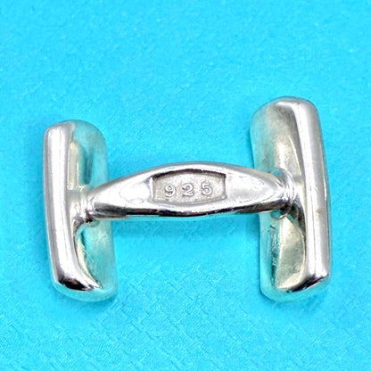 Tiffany & Co 1837 Cufflinks Sterling Silver 925 2.2cm(0.9") Used Excellent VTG