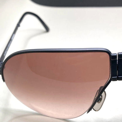 PORSCHE DESIGN by CARRERA 5628 Folding Sunglasses Black Teardrop Vintage Austria