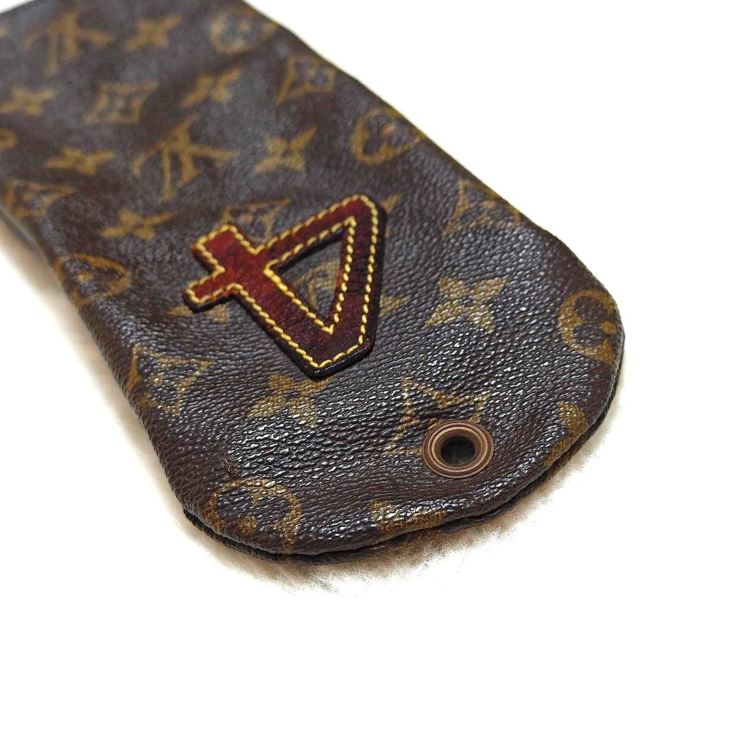Louis Vuitton Monogram Golf Club Head Cover No.4 Iron Brown Authentic 9.6in