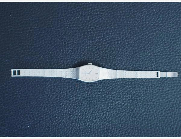 TISSOT Stylist Vintage Hand-Winding Bracelet Watch Silver SS Ladies Swiss Made