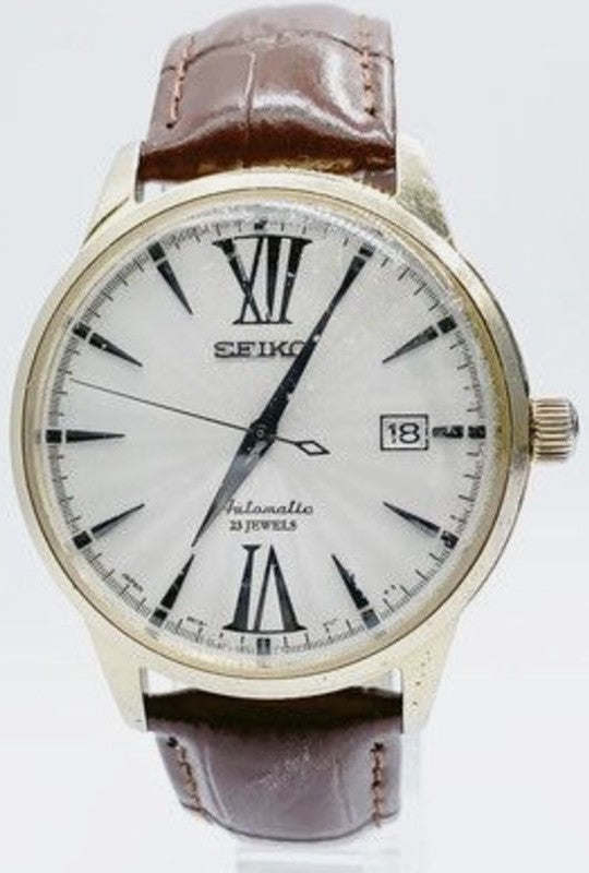 Seiko Presage SARB065 Cocktail Time Automatic White Dial Men Watch 6R15 Japan