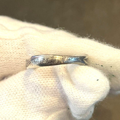 Rare Tiffany & Co Sterling Silver 925 Double Tear Drop Ring Size 49 US 5