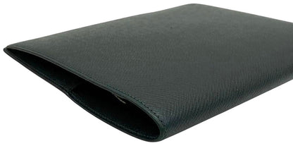 Louis Vuitton Agenda Bureau Desk Diary Cover Taiga Leather Epicea Dark Green