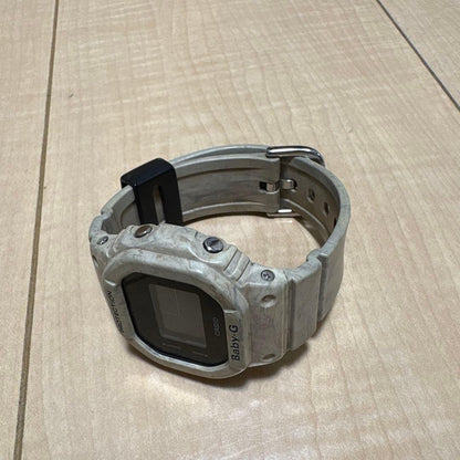 CASIO Baby-G BGD-560WM Digital Watch Marble White Shock Resistant 20BAR Womens