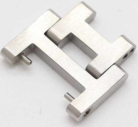 Hermes Clipper CL1.310 Genuine Band Link Silver Stainless Steel 16mm Men Watch