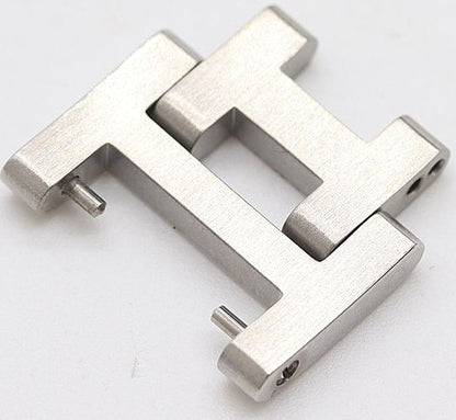 Hermes Clipper CL1.310 Genuine Band Link Silver Stainless Steel 16mm Men Watch