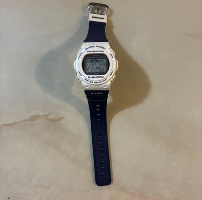 CASIO G-SHOCK GWX-5700SS-7JF Tide Graph Solar Mens Watch White Blue 48.9mm